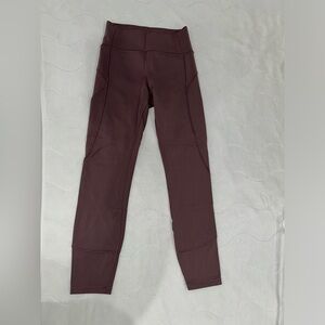 Mauve Lululemon leggings